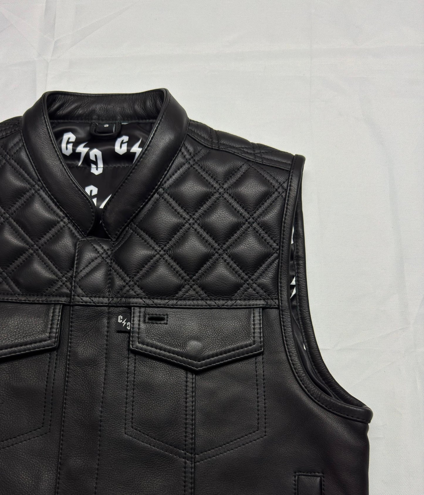 CSD Club Cut Leather Vest