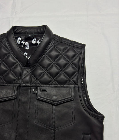 CSD Club Cut Leather Vest