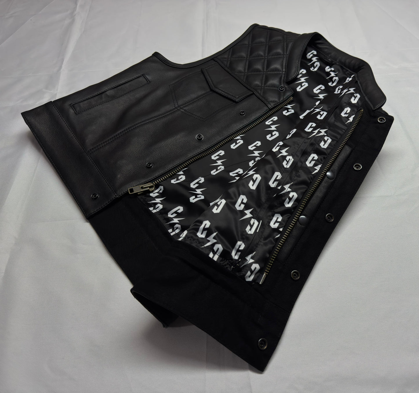 CSD Club Cut Leather Vest
