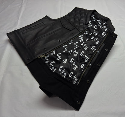 CSD Club Cut Leather Vest