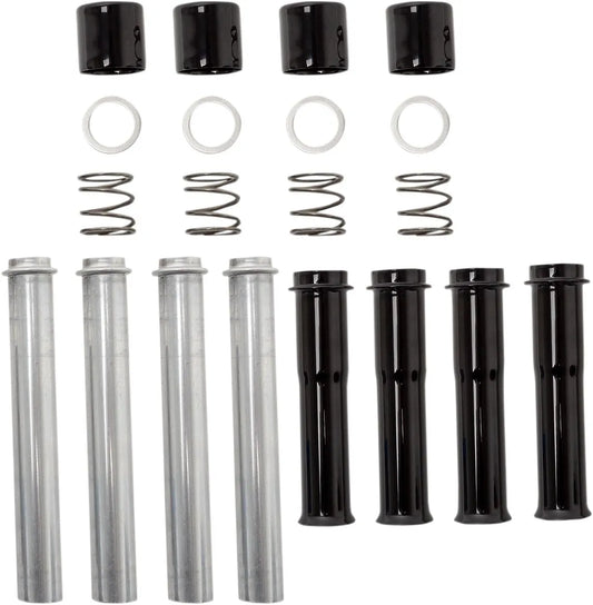 S&S Push Rod Tube Covers Black - M8