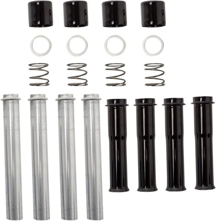 S&S Push Rod Tube Covers Black - M8