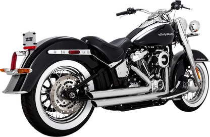 Vance & Hines 2-2 Big Shots Staggered Exhaust for M8 Softail